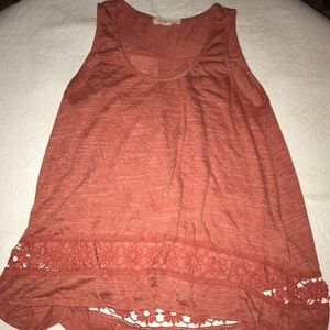 Pink Floral Tank Top